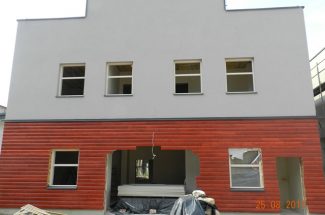 Zdjęcia z budowy - Siepień 2011